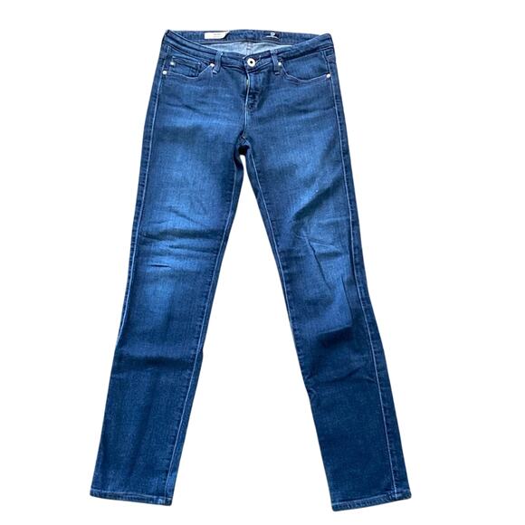ADRIANO GOLDSCHMIED The Stilt Cigarette Jeans Womens Sz 28 Blue Classic - Picture 1 of 6
